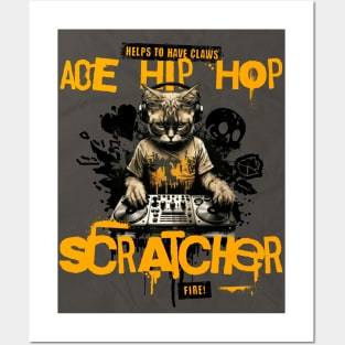 Ace Hip Hop Scratcher Posters and Art